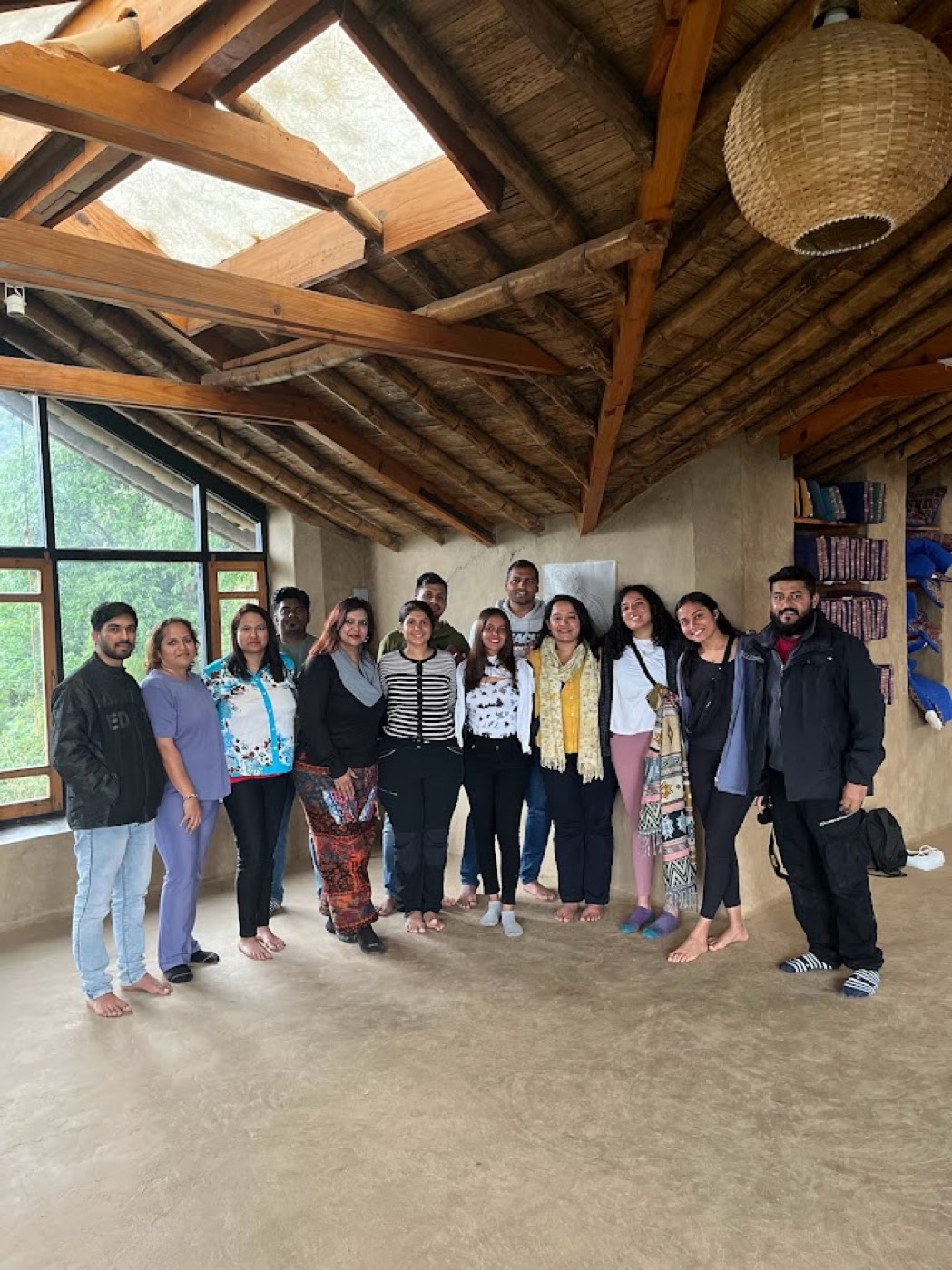 A moment from an Avyukta Circle retreat