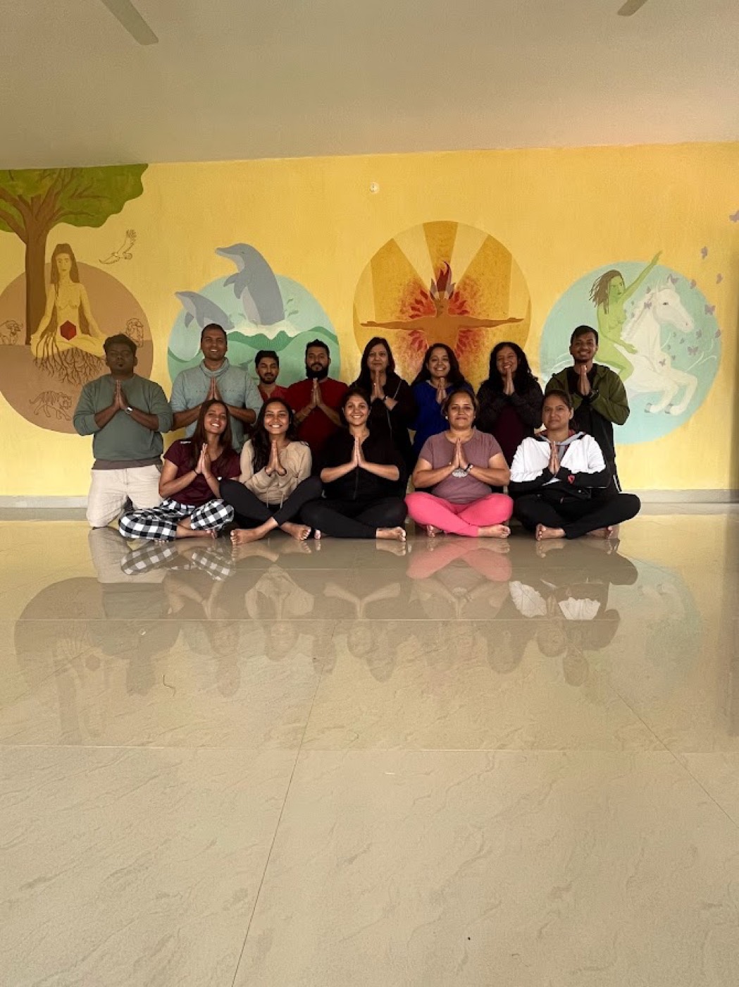 A moment from an Avyukta Circle retreat