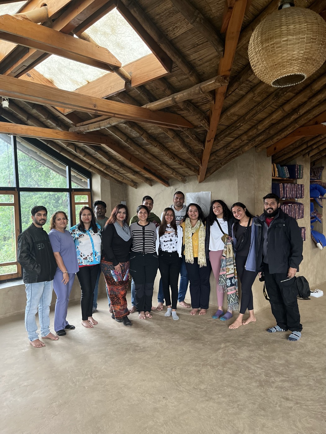 A moment from an Avyukta Circle retreat