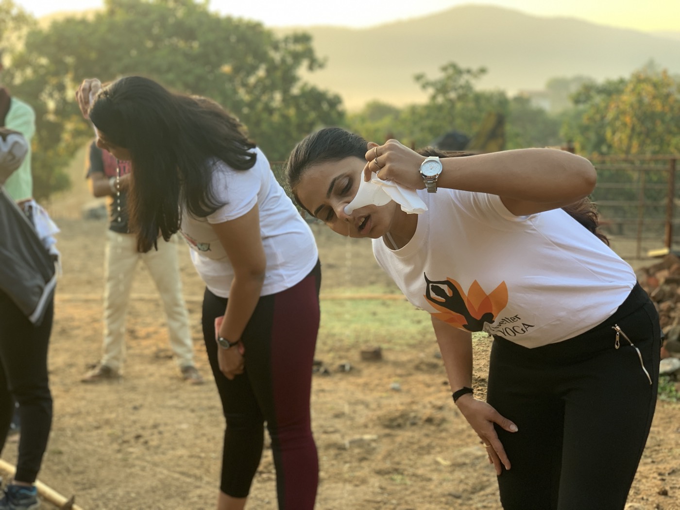 A moment from an Avyukta Circle retreat