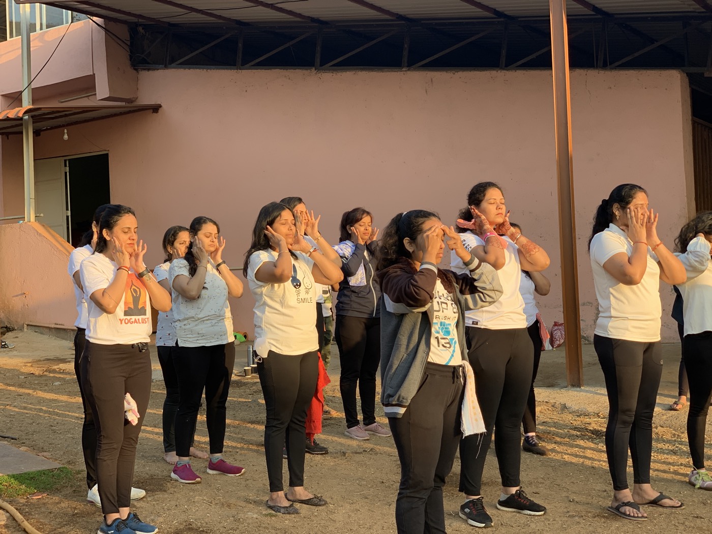 A moment from an Avyukta Circle retreat