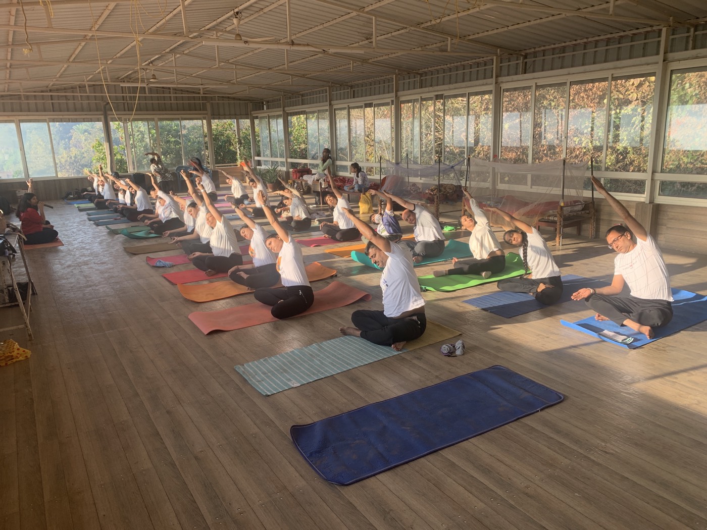 A moment from an Avyukta Circle retreat