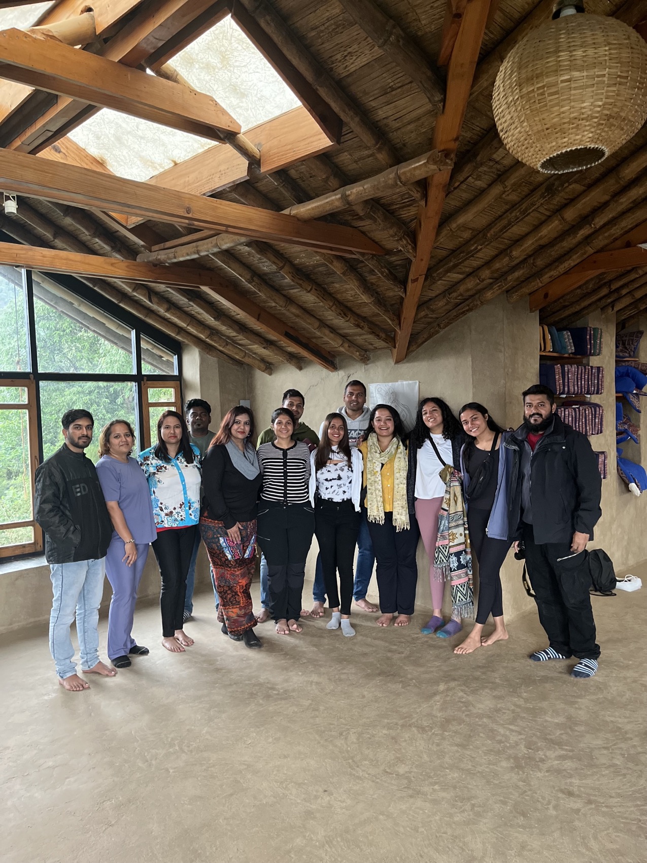 An Avyukta Circle retreat in the hills